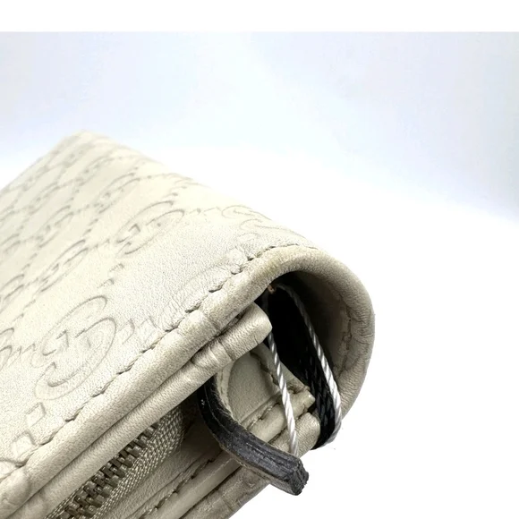 Gucci White Leather Wallet - Picture 4 of 14